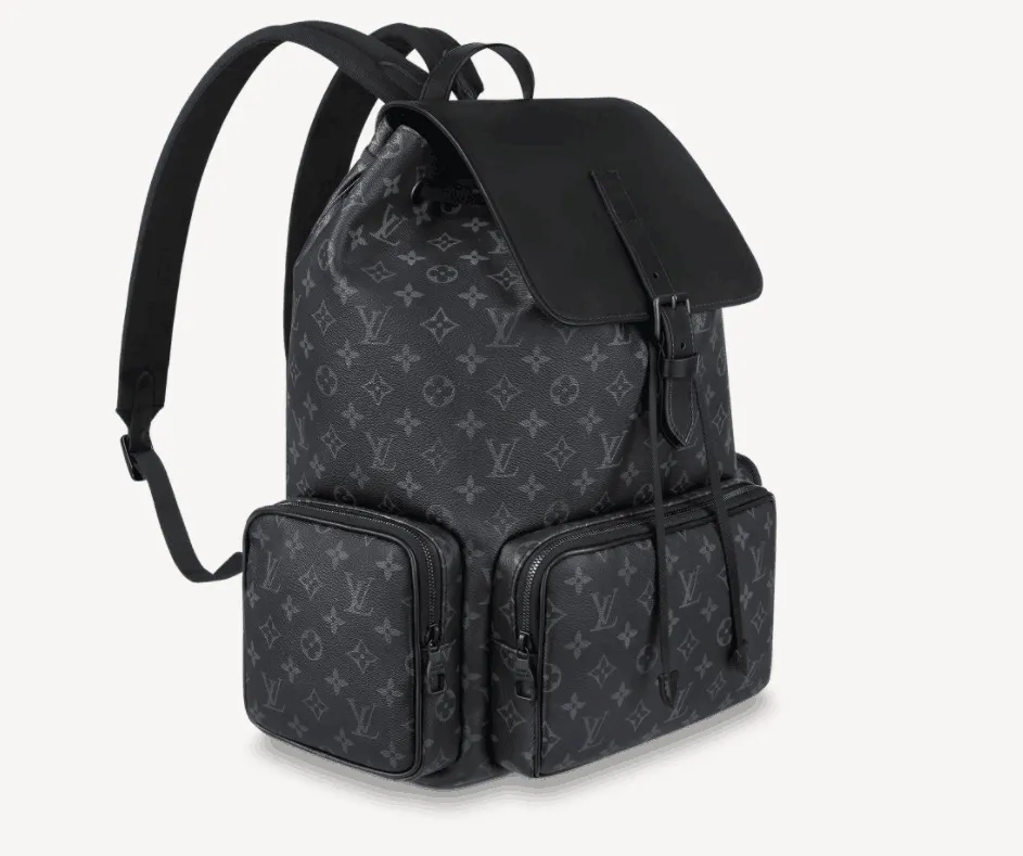 ◆大容量◆ LOUIS VUITTON バックパック バッグ トリオ 黒